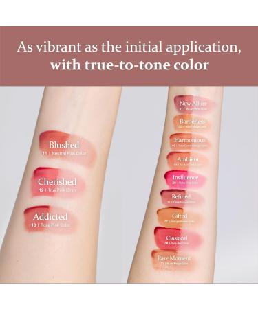 HINCE Mood Enhancer Water Liquid Glow - Non-Sticky Waterproof Lip Stain for Women | Long Wearing Moisturizing Lip Gloss - CHERISHED 0.16 fl. oz - Buy Online on GoSupps.com