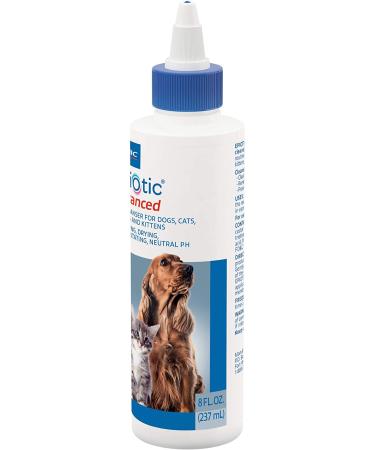 Virbac EPIOTIC Advanced Ear Cleanser 8 oz - Vet-Recommended for Dogs & Cats | Ear Cleaning & Grooming | No Sting Formula | Removes Debris & Wax | Package May Vary - Buy Online on GoSupps.com