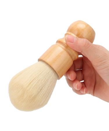 Bristle Shaving Brush Men's Beard Brush With Wooden Handle Facial Cleansing Foaming Shaving Brush For Salon Gifts Home Travel
