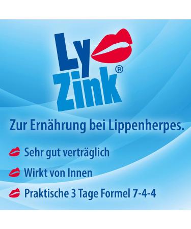 LY ZINC: Lysine + Zinc for Herpes Nutrition | 15 Capsules for Healthy Lips - Buy Online on GoSupps.com