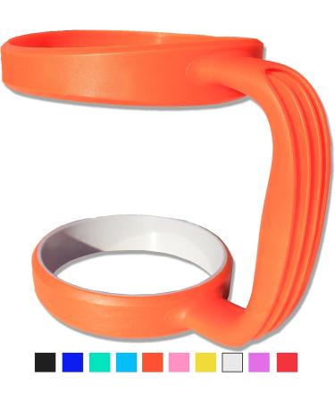 Grip-It 30oz YETI Tumbler Cup Handle - Spill Proof Lightweight Grip for RTIC & SIC Stainless Steel Tumblers - Sunset Orange - Buy Online on GoSupps.com