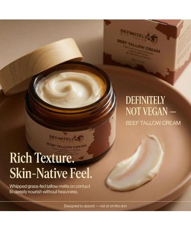 PURETREX Beef Tallow Face & Body Cream with Collagen Manuka Honey & Emu Oil Grass Fed Tallow Moisturizer for Dry Skin Anti Aging Natural Skin Care Handmade Non GMO (2 Oz Unscented) - Buy Online on GoSupps.com