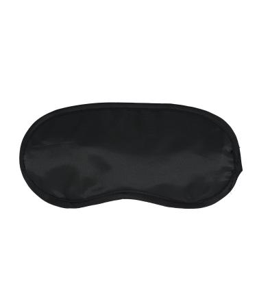 Meta-U 50 Pcs Wholesale Eye Mask with Instruction of Blindfold Games- Group Activity Organizer's Best Choice Black