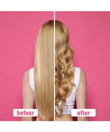 PandyCare Hair Rollers Set 32 PCS for Long & Short Hair - No Heat, Hair-friendly Natural Effect - Includes 18 Rollers, 12 Clips, Rat Tail Comb, Storage Bag - Buy Online on GoSupps.com