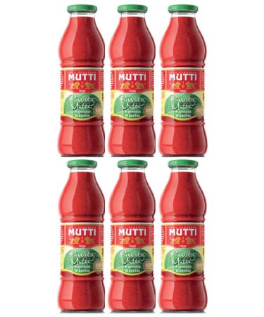 Mutti Passata di Pomodoro al Basilico (6 x 700 g)