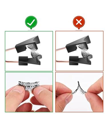 3 Pairs Natural Looking Magnetic Eyelashes - Reusable, Waterproof, Easy to Wear - No Eyeliner Needed - Buy Online on GoSupps.com