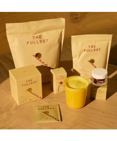 THE FULLEST - Saffron Capsules - Boosts Mood, Energy, and Focus, Gluten-Free & Vegan, Contains Saffron, Turmeric and Curcumin, 30 Capsules - Buy Online on GoSupps.com