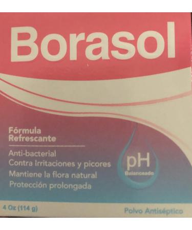 Borasol Antiseptic Powder - Polvo Antiseptico 4oz