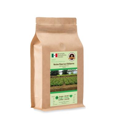 Kaffee Globetrotter Kaffee Globetrotter - Coffee with Heart - Mexico Finca Las Chicharras - 500g Coarse - For French-Press French Coffee - Premium Fair Trade Coffee Supports Social Projects