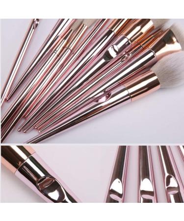 10 different brush head shapes suitable for free powder blush face foundation glare smudging eyeshadow etc. face makeup! Very fine synthetic fiber hair! Lightweight and comfortable professional. - Buy Online on GoSupps.com