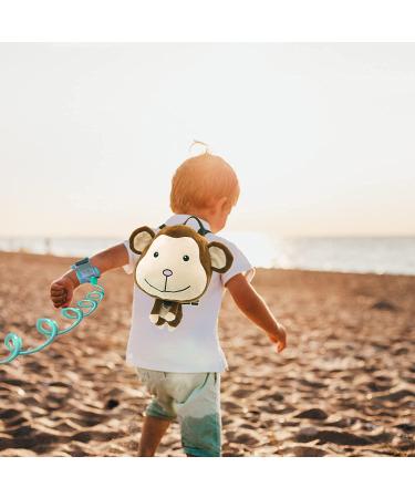 4 in 1 Backpack Leash for Toddlers with Anti Lost Wrist Link  Cute 3D Toddler Harness Backpack  Child Harnesses Leashes for Walking for Boys Girls (Monkey) - Buy Online on GoSupps.com