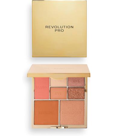 Revolution Pro True Love Palette: Blusher, Bronzer, Highlighter & Eyeshadow for Light to Medium Skin - Buy Online on GoSupps.com
