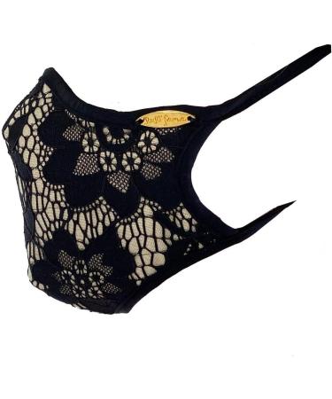 Corazon DE SEDA Black Mask - Elegant & Comfortable - Shop Internationally Now - Buy Online on GoSupps.com