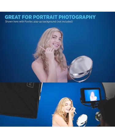 Fovitec 7'6 Spring Cushioned Background Stand Kit with Clip - Ideal for Pop Up Backdrops, Chroma Key Green Screens & Reflectors - Buy Online on GoSupps.com