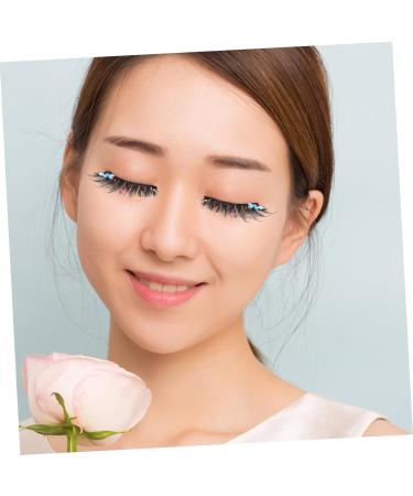 FRCOLOR False Eyelashes 3 Pairs halloween decor fake lashes individual natural individual slim sequins set Fake eyelashes decorate fiber False Lashes - Buy Online on GoSupps.com