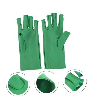DRESSOOS 1 Pair Nail Gloves Elastic Spandex Dryer Cosmetic 20X8X0.4CM - Buy Online on GoSupps.com