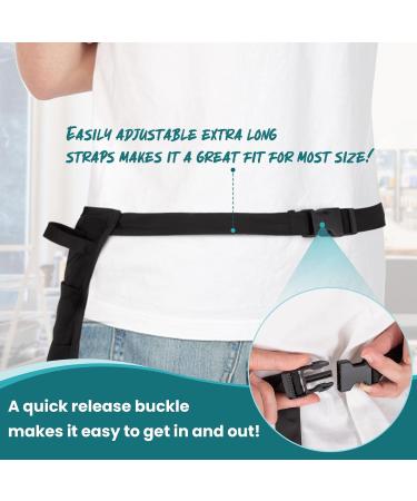Noverlife Hair Stylist Waist Apron - 5 Pockets Adjustable Belt Bleach-Proof & Hair Resistant for Men & Women - Perfect Salon Tool for Hairdressers - Buy Online on GoSupps.com