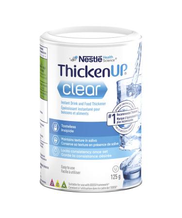 ThickenUp Clear Instant Food and Drink Thickener 125g Canister