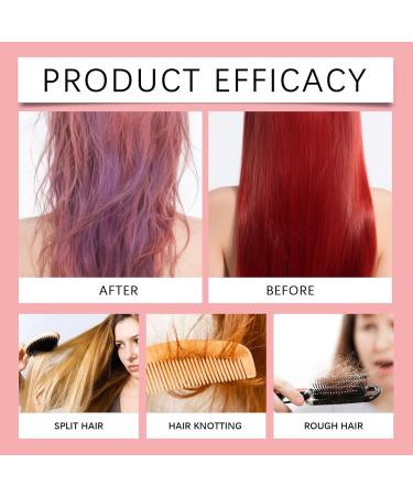 Red Depositing ConditionerMoisturizing Hair Red Color Repairing Conditioner Long Lasting Personal Care Products For Men Women Curly Style Dry Bathroom Home Travel Styl - Buy Online on GoSupps.com