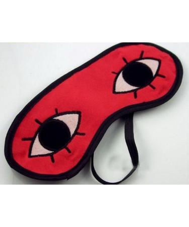 HiiBaby Gintama Sougo's Cosplay Eye Mask - Elizabeth Red | Sleeping Blindfold Eyeshade - Buy Online on GoSupps.com