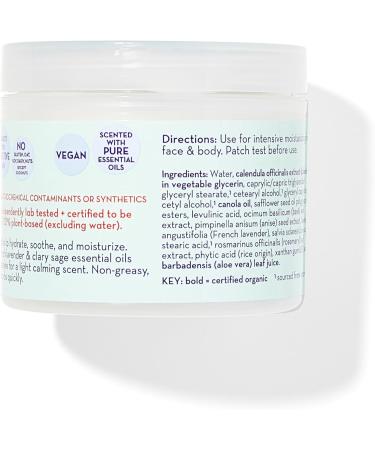 California Baby Calming Cream - Lavender Hypoallergenic Lotion | 100% Plant-based Soothing Cream for Dry Sensitive Skin | 113g / 4oz - Buy Online on GoSupps.com