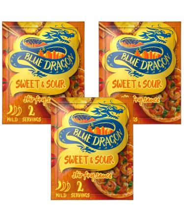Stir Fry Sauce Bundle With Blue Dragon Sweet & Sour Stir Fry Sauce 120g (3 Pack) - Buy Online on GoSupps.com
