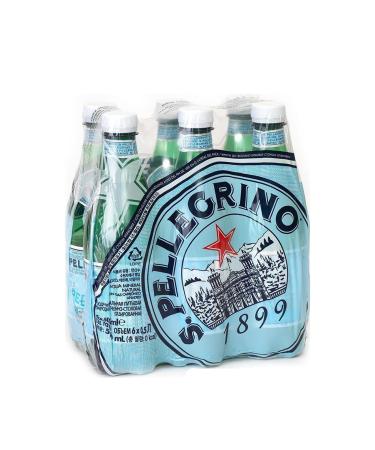 S. Pellegrino Natural mineral water bottle with gas 0.5 l