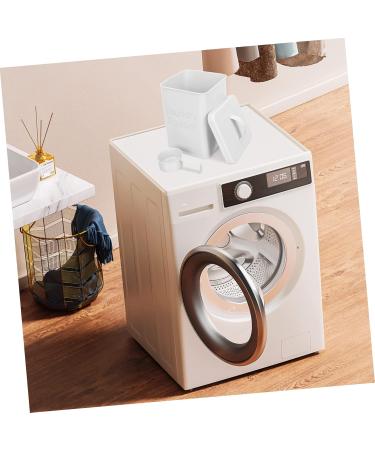 NOLITOY 2 Sets Washing Storage Bucket Laundry Room Organization and Storage Bin Wrought Iron White - Buy Online on GoSupps.com