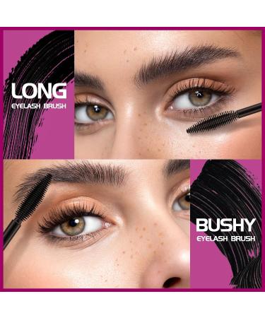 4D Silk Fiber Lash Mascara - Waterproof Black Mascara for Natural Lengthening & Thickening - No Clumping, Long-Lasting Formula - Buy Online on GoSupps.com