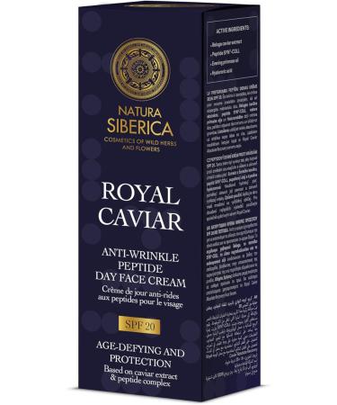  Natura Siberica Natura Siberica Royal Caviar Anti-wrinkle day cream SPF 20 50 ml - Buy Online on GoSupps.com
