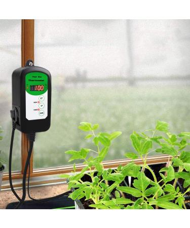 RIOGOO Digital Heat Mat Thermostat Controller - Perfect for Seed Germination Reptiles & Brewing | 68-108 Temperature Control 1 Pack - International Shipping Available - Buy Online on GoSupps.com