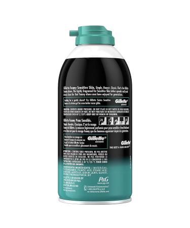 Gillette Foamy Shaving Cream Sensitive Skin 11oz - Pack of 12 - Buy Online on GoSupps.com