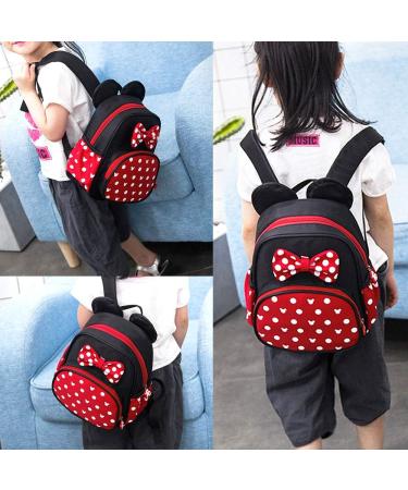 Cute Little Girls Waterproof Backpack - Mini Mouse Design 10 x 8 inch - Buy Online on GoSupps.com