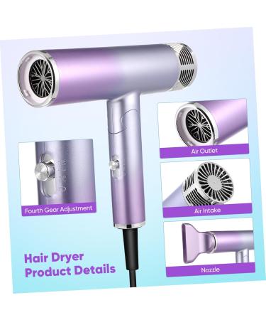 Angoily Foldable Hair Dryer Travel Hair Dryer Small Travel Blow Dryer Small Hairdryer Tool Student Hair Care - Buy Online on GoSupps.com