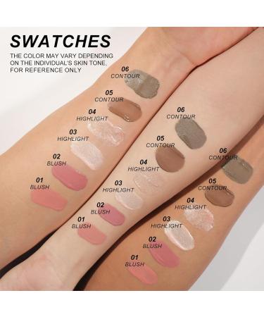 Air Cushion Contour Blush Highlighting Stick - Liquid Blush Highlighter Makeup Stick with Applicator Blush Highlight Finish (03#HIGHLIGHT 0.41 FL.OZ / 12ML) 03#highlight 12 ml (Pack of 1) - Buy Online on GoSupps.com