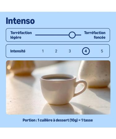 by Amazon Caf Intenso Moulue Torr faction Moyenne 1 kg (4 lot de 250 g) - Certifi Rainforest Alliance Caf Intenso 250 g (Lot de 4) - Buy Online on GoSupps.com