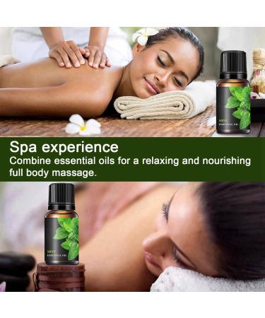 Peppermint Oil - 100% Natural Essential Mint Oil for Diffusers Humidifiers & Massage | 10ml - Buy Online on GoSupps.com