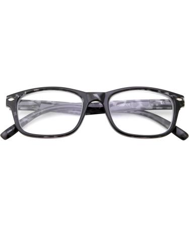 Multi Focus Progressive Reading Glasses - 3 Powers in 1 | Gray Tortoise | Unisex 1.0x | Shop Internationally - Buy Online on GoSupps.com