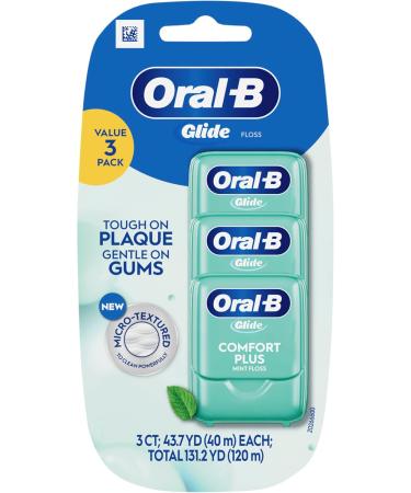 Oral-B Glide Pro-Health Comfort Plus Dental Floss - Mint (NEW Version) - Buy Online on GoSupps.com