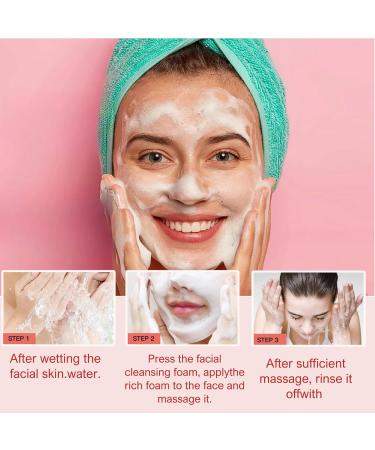 Tomato Foaming Cleanser Hyaluronic Acid Foaming Facial Cleanser Sensitive Face Wash With Hyaluronic Acid Tomato Facial Cleanser For Dry Skin Remove Impurities & Control Shine 100ml - Buy Online on GoSupps.com