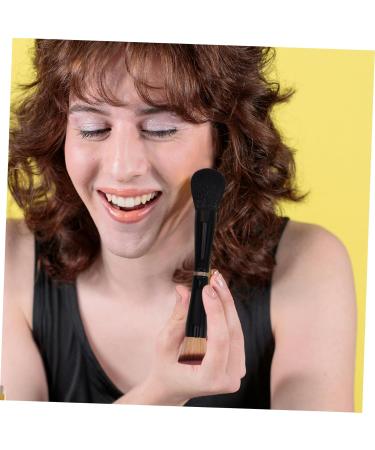 BIUDECO Makeup Brush Blush Brush Powder Foundation Liquid Foundation Brush for Face Makeup Foundation Brush Face Powder Brush Powder Brush for Loose Powder Makeup Sponge Nylon - Buy Online on GoSupps.com