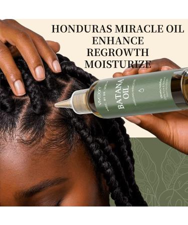 100% Pure Batana Oil for Hair Growth | Organic Dr. Sebi Oil from Honduras | Enhance Hair Thickness & Scalp Care | 4.23 fl oz - Buy Online on GoSupps.com
