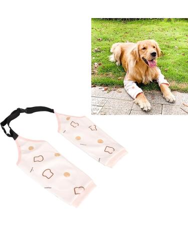 Fockety Dog Front Leg Brace Polyester Cotton 1 Pair Dog Elbow Brace for Pet Supplies (XL) - Buy Online on GoSupps.com