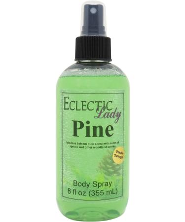 Pine Body Spray (Double Strength) 8 ounces Body Mist for Women with Clean Light & Gentle Fragrance Long Lasting Perfume with Comforting Scent for Men & Women Cologne with Soft Subtle Aroma For Double Strength 8 Fl Oz (Pack of 1)