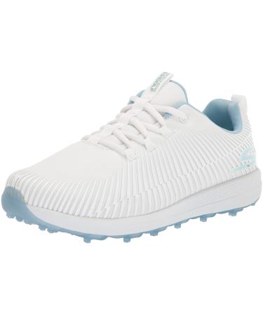 Skechers Go Golf Women's Max Golf Shoe 7.5 White/Blue Swing
