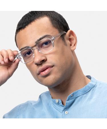 X Frame Blue Light Glasses for Men & Women | Acetate Screen Glasses | Glareflux Blueblock Therapy - Buy Online on GoSupps.com