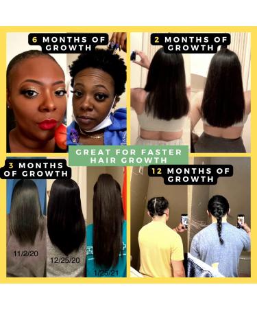 2-Pack African Chebe Powder Hair Growth Oil - 10 in 1 Formula - 2 Oz Bottles - Buy Online on GoSupps.com