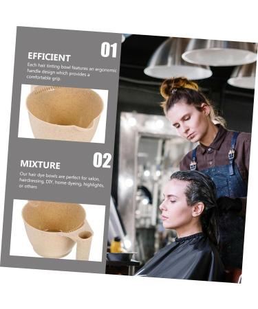 Homoyoyo Bols de M lange de Teinture Capillaire 2 Pi ces Poign e Pratique Lavable et R utilisable pour Coiffeur Salon et DIY Domicile Outils de Coloration Cheveux - Buy Online on GoSupps.com