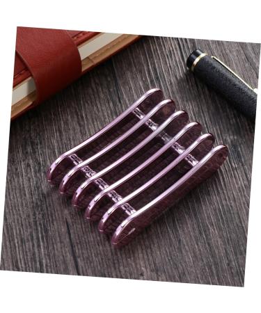 Beaupretty 5 Painting Pen Holder Nail Display Stand Nail Art Penholder Nail Art Brush Holder Makeup Brush Holder Pen Display Stand Nail Pen Stand Vertical Pen Stand Nail Brush Purple Manicure - Buy Online on GoSupps.com