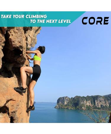 Core Lightweight Breathable Rock Climbing Shoes - Dual-Strap Closure - Non-Slip Wall Climbing Shoes 7.5 Women/6 Men - Buy Online on GoSupps.com